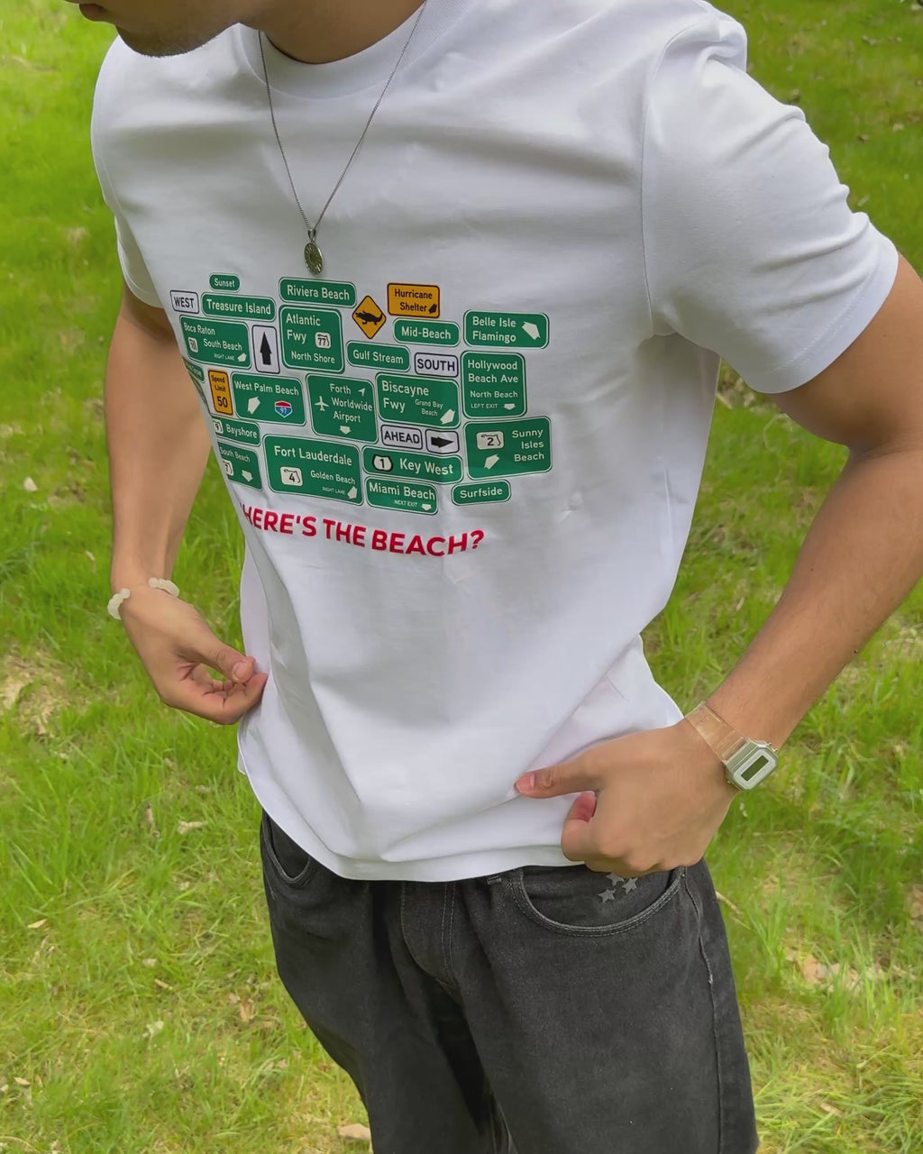 FL BEACH TEE